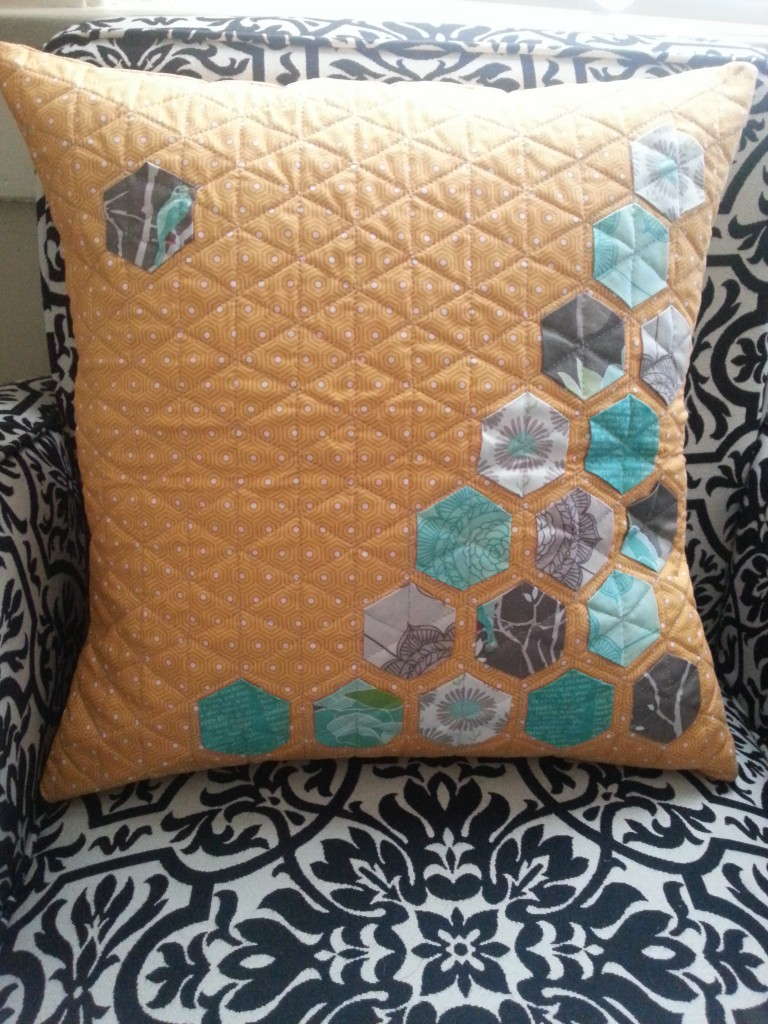Riley Blake Cottage Garden Quilted Pillow