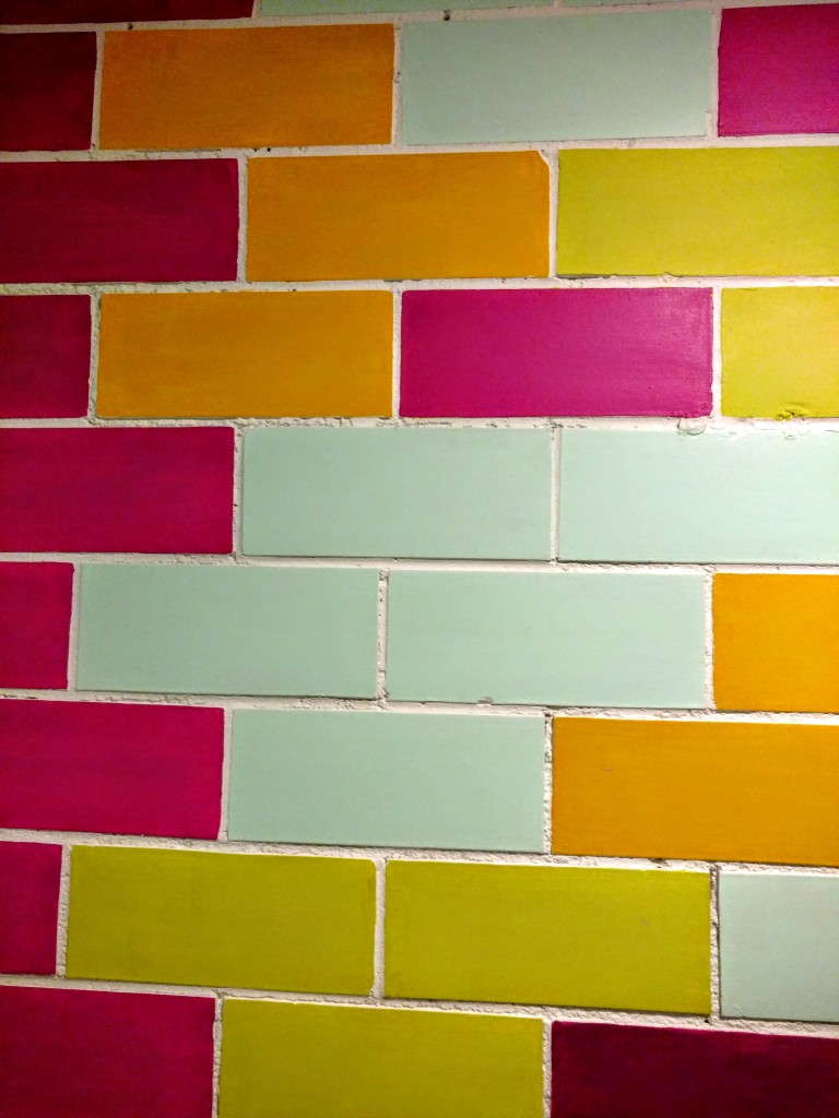 Brewery bathroom tiles