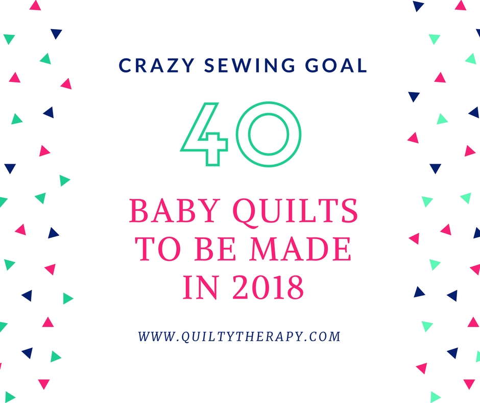 2018 sewing goal, 2018 goal, sewing goal