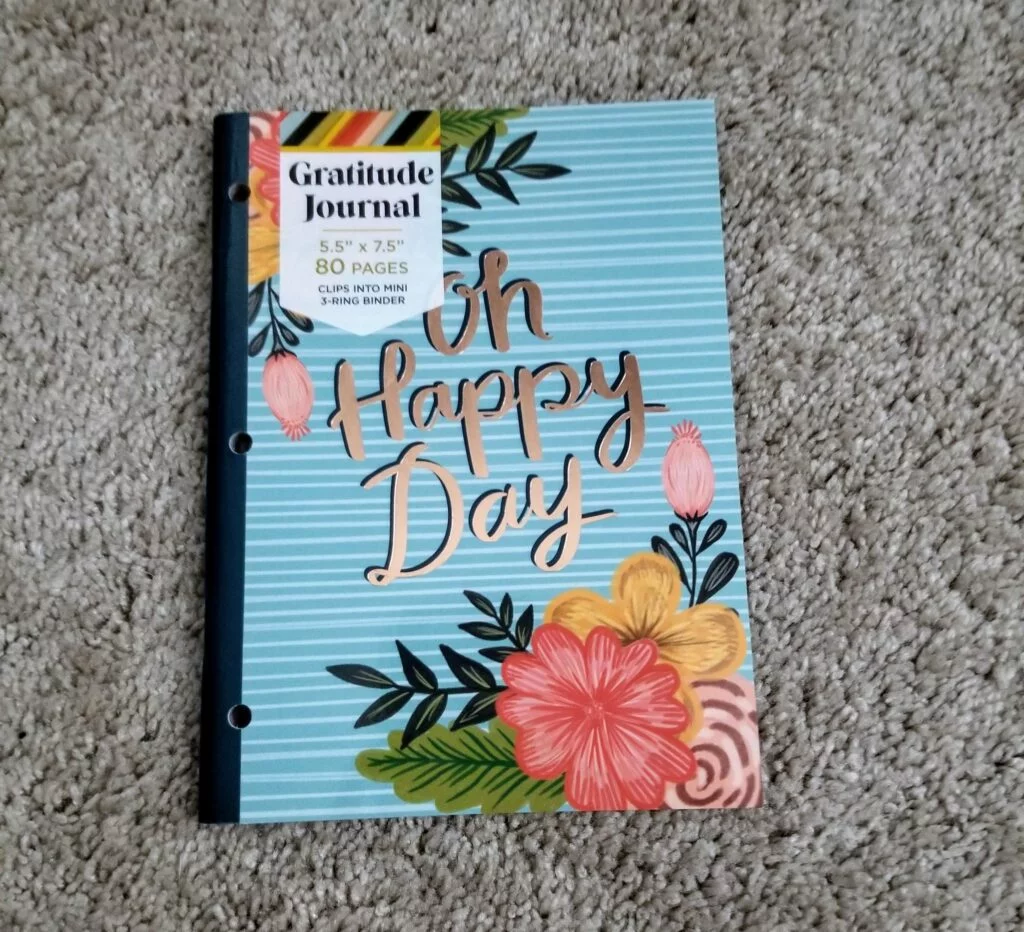 gratitude journal, quiltytherapy