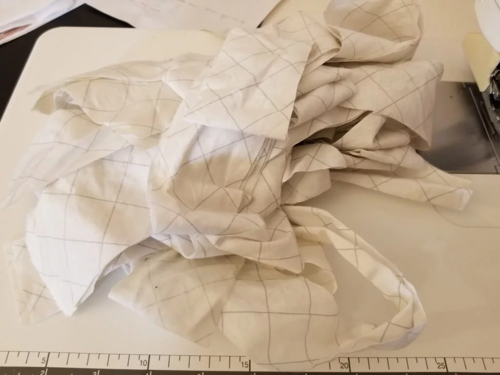binding cut for a quilt
